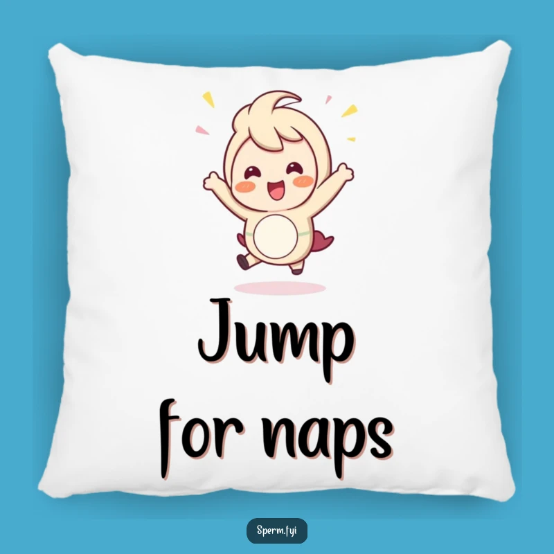 Funny Hopping Character Pillow: Cozy Up with Celebration, Sweet Funny Gift