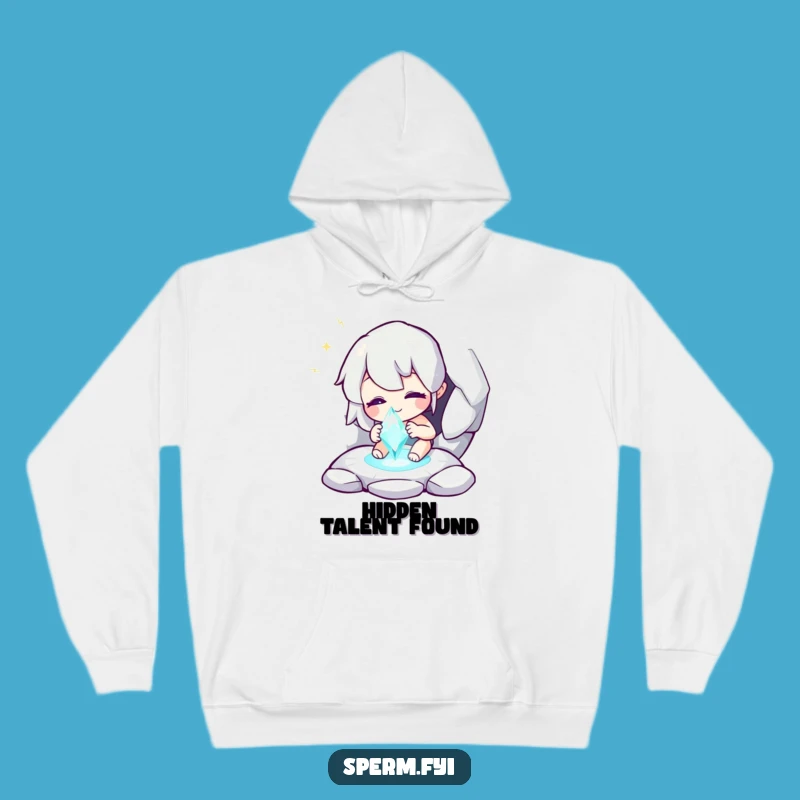 Cozy Funny Discovery Hoodie - Whimsical Character Gem - Warm Gift!