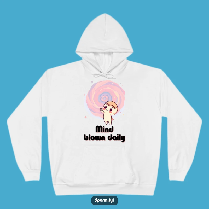 Cozy Funny Galaxy Hoodie - Curious Character Space - Warm Gift!