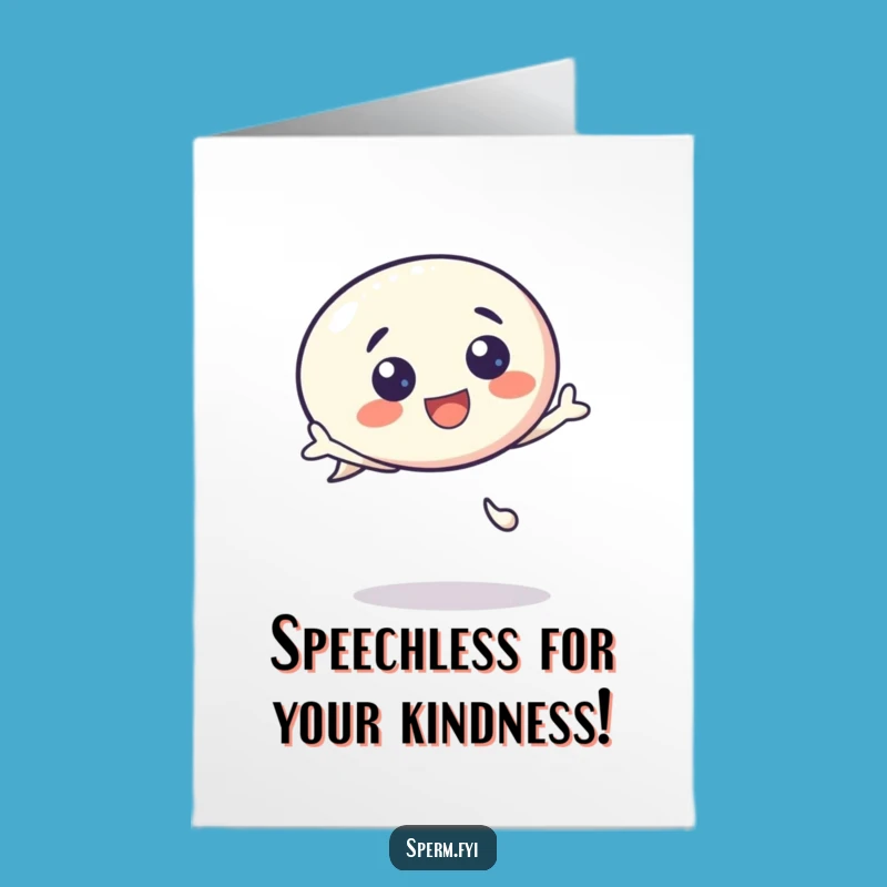 Free Printable Thank You Card: Joyful Speech Bubble Downloadable Gift for Appreciation