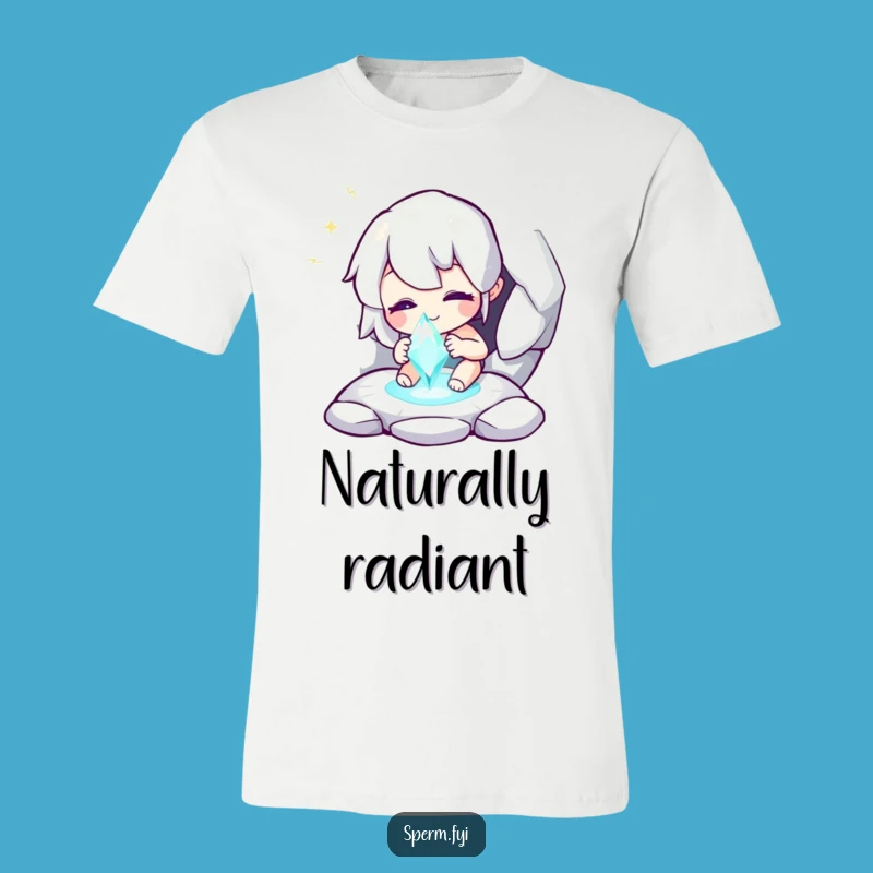 Funny Discovery T-Shirt - Whimsical Character Finds Gem - Fun Apparel!