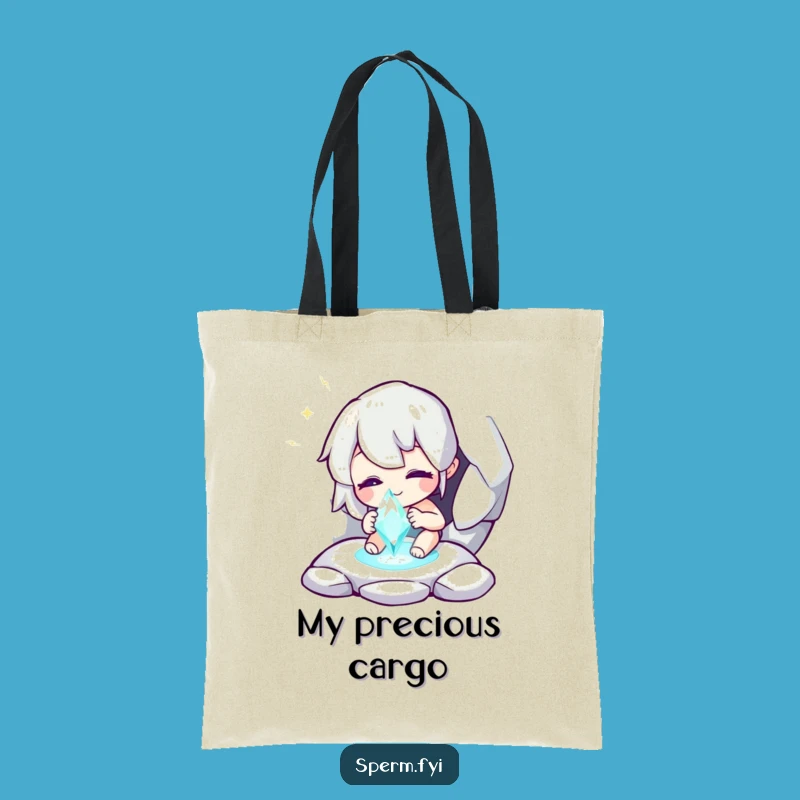 Funny Discovery Tote Bag - Whimsical Character Gem - Practical Gift!